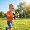 Automatic Soccer Ball Bubble Machine Toy with Multiple Bubble Wands for Outdoor Indoor Play Kids Entertainment and Parties