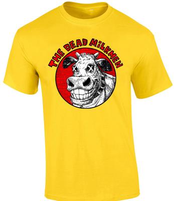 The Dead Milkmen Band Rock T-Shirt Gelb Unisex Tee S bis 5XL 1F374 Unisex T-Shirt