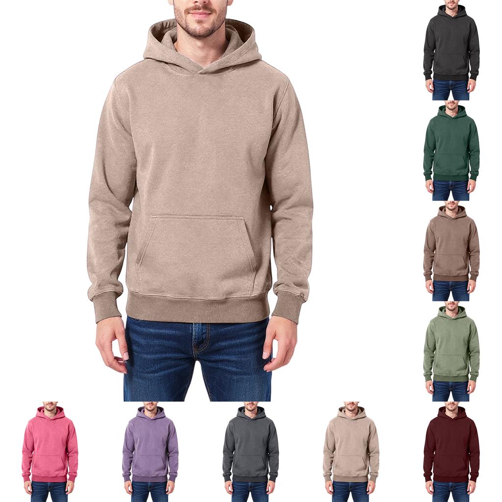 Men's  And  Women's  Trend  Loose  Retro  Wash With Water  Aging  Big News  Hooded HoodHoodie