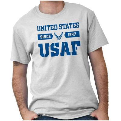 United States Air Force Military USAF Logo Womens or Mens Crewneck T Shirt Tee