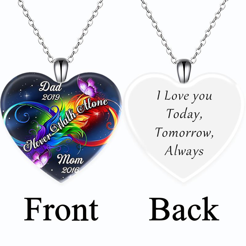 

Модные ювелирные изделия, подвеска с кристаллами любви, ожерелье, свадебное памятное английское ожерелье