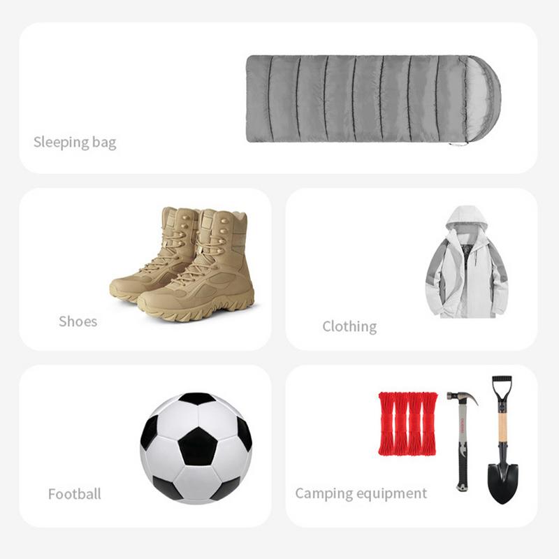 Outdoor Waterproof Compression Sleeping Bag Sport Cover Sleeping Bag Stuff Sack Convenient Lightweight Storage Package Camping