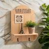 Multiple Hook Key Rack for Hallway Decors Space Saving Key Organizers Rack Designed for All Users in Various Locations