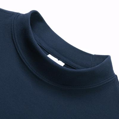 Men's Autumn and Winter German Velvet Bottoming Shirt Men's High-end Sense Inside, Autumn Clothes Warm Semi-turtleneck