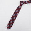 Jk Burgundy Striped Lazy Free Plaid Small Tie Japanese College Style Female Bachelor'S Uniform Collar Flower Male Tide