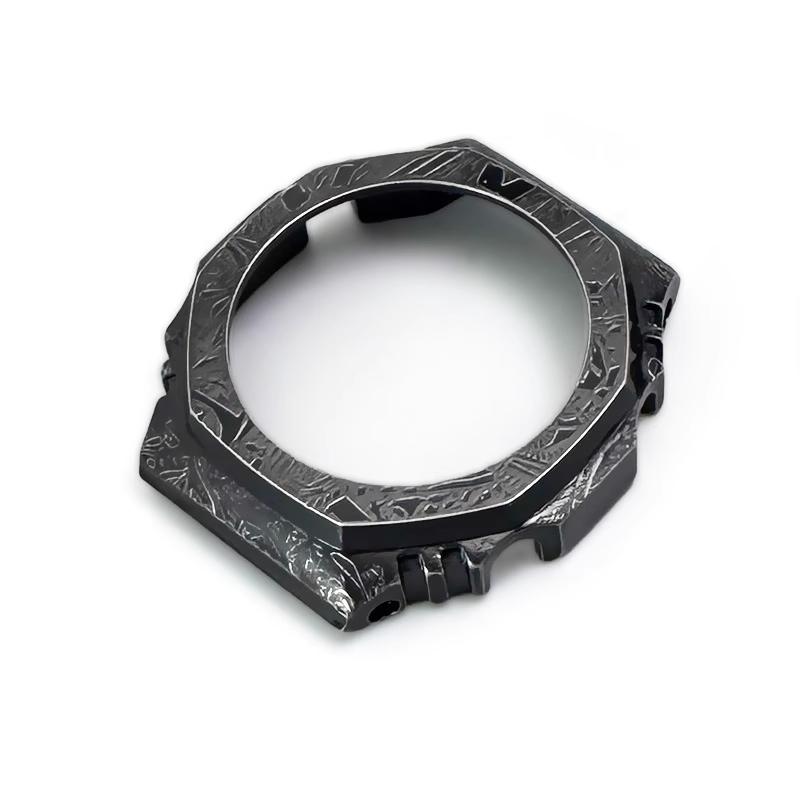 GA2100 Mod-Kit Edelstahlgehäuse Armband Für Casio G-SHOCK GA-2100/2110 GAB2100 Retro Relief Metallgehäuse Armband Zubehör