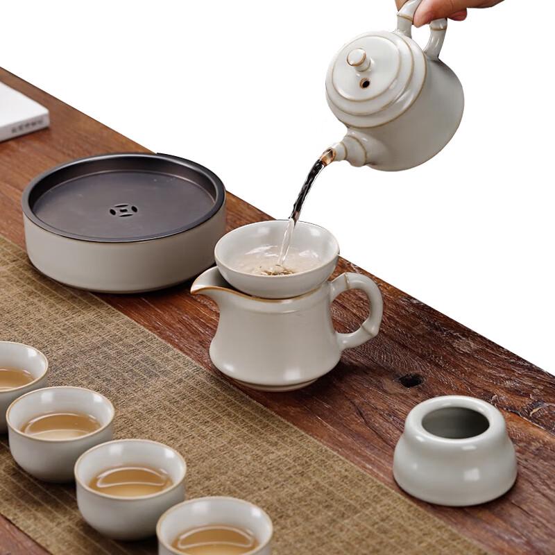 Bafangli Step-by-Step Promotion 11-Piece Pottery Tea Set