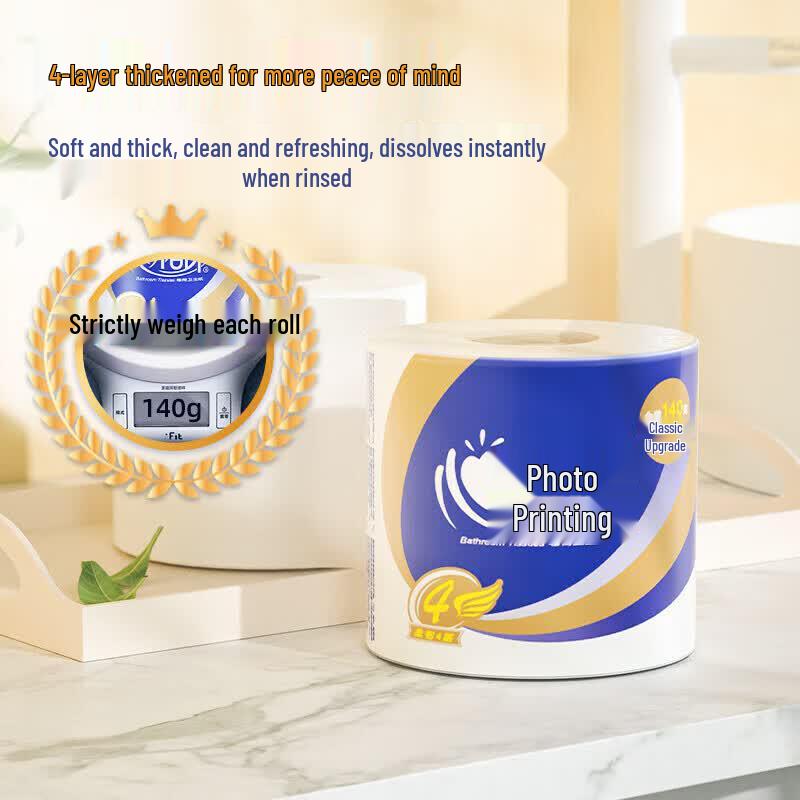 Heart's Embrace Soft Core 4-Ply Toilet Paper, 27 Rolls
