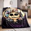 1Pc Nightmare Before Christmas Blanket Soft And Comfortable Casual Warm Camping Travel Christmas Halloween Xmas Gift M924520