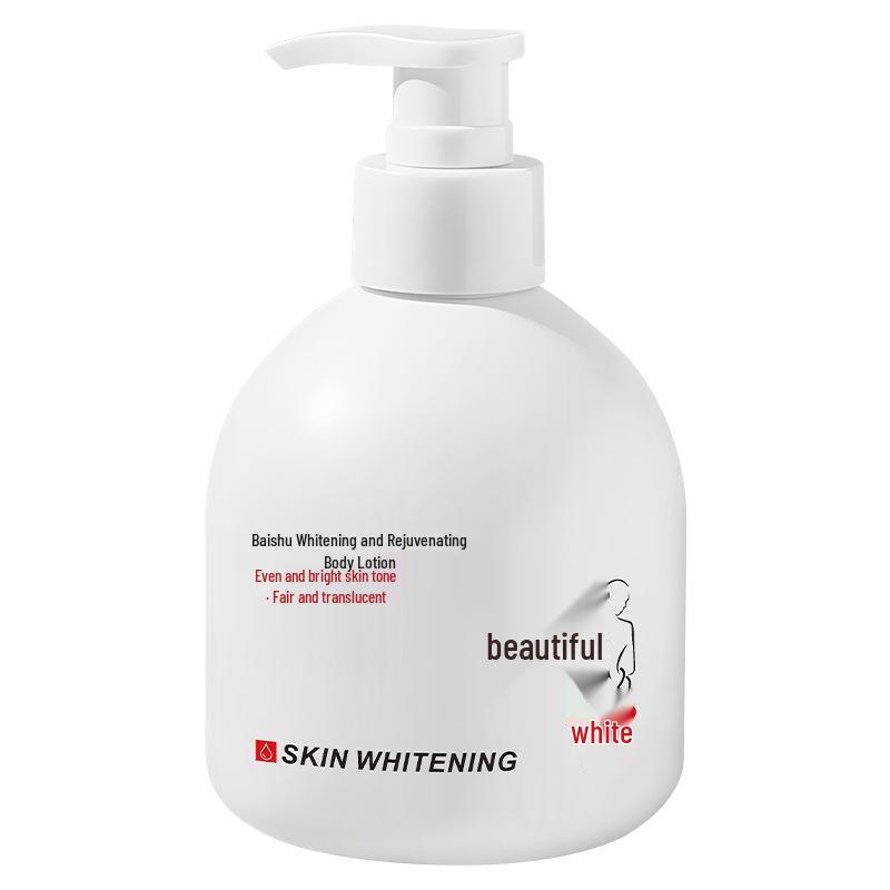 Baishu 300ml Whitening & Moisturizing Body Lotion - Enhances Smoothness & Refreshes Skin