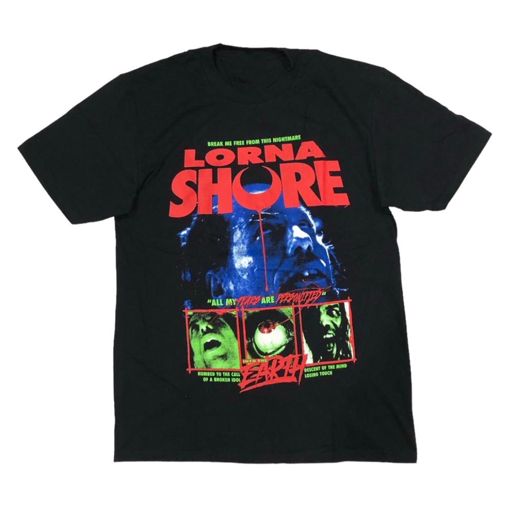 Горячий Редкий Lorna Shore Группа Музыка Подарок Семья Черный S-5XL Футболка FF173 Унисекс Футболка S