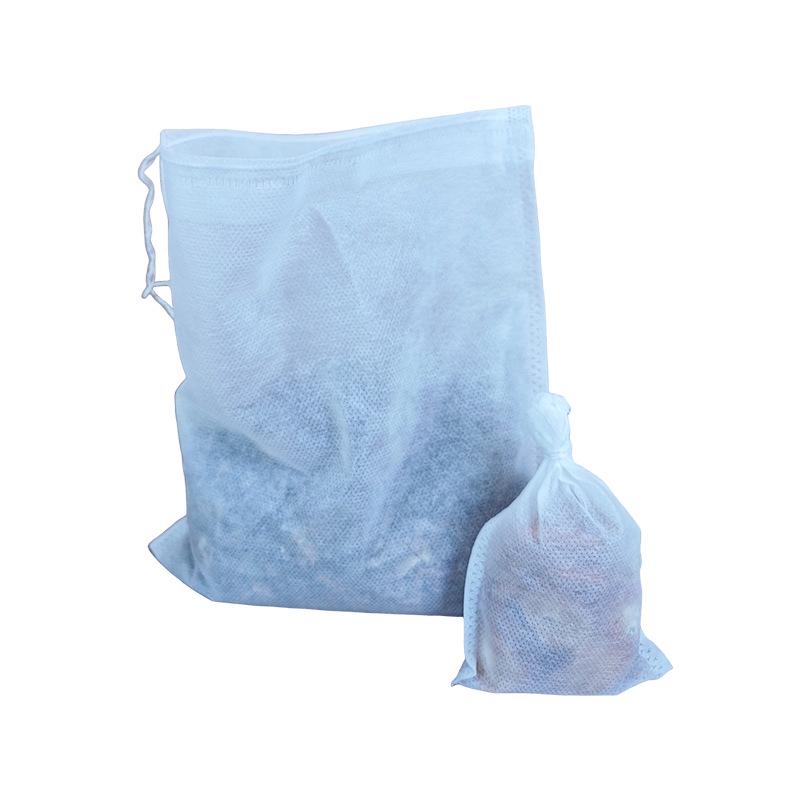 Disposable Food Grade Non-woven Drawstring Filter Bags for Tea, Herbs, Spices, and Soup