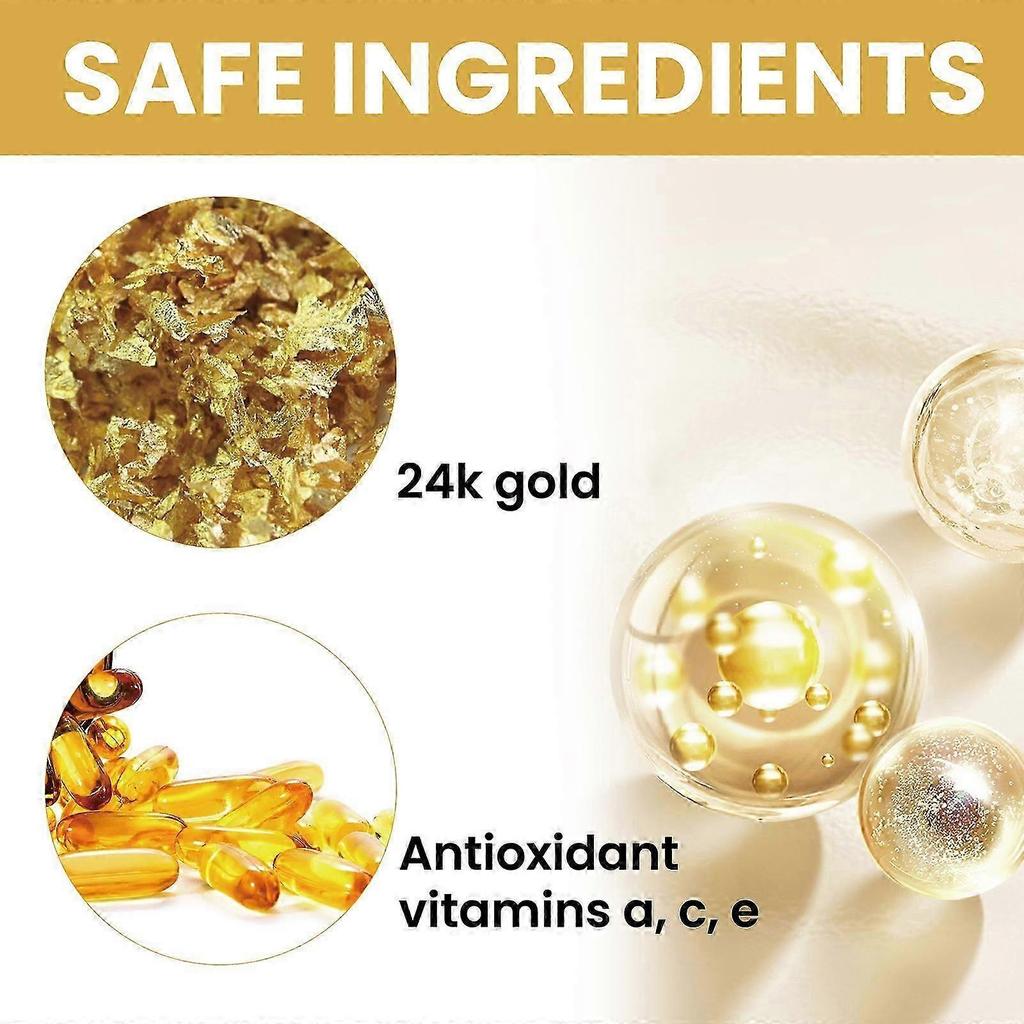 OEM 24K Golden Anti aging Shining Oil essence (30ml) facial firming skin anti wrinkle fine lines and wrinkles lifting