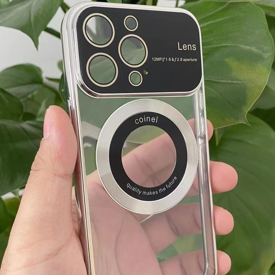 

Подходит для iPhone 15, чехол для мобильного телефона с магнитным покрытием, защитный чехол для объектива Apple 14 с полной защитой Apple [15ProMax] owner