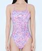 Laselin Flower Garden One-Piece Swimsuit