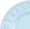 [Wedgwood Official Gift Wrapping] Festivity Pair Plates, 21cm, Ivory & Blue, Tableware, Christmas Gift, Wedding Gift, Housewarming Gift, aW1054018, Ge
