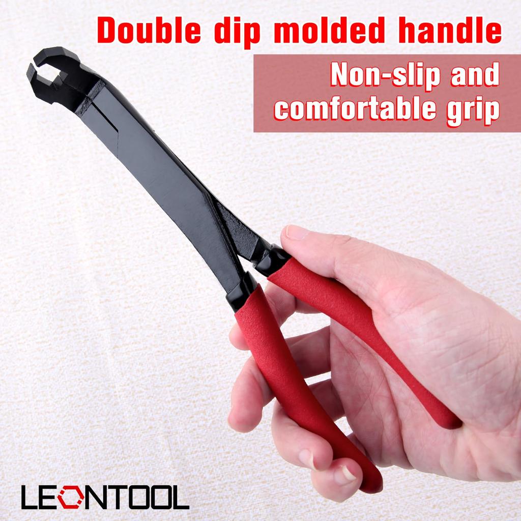 LEONTOOL Snap Ring Snap Ring Trim Clip Trim Clip Trim Snap Ring Precision Snap Ring Metal Panel Clip Removal Comfort Grip Automotive Repair Universal