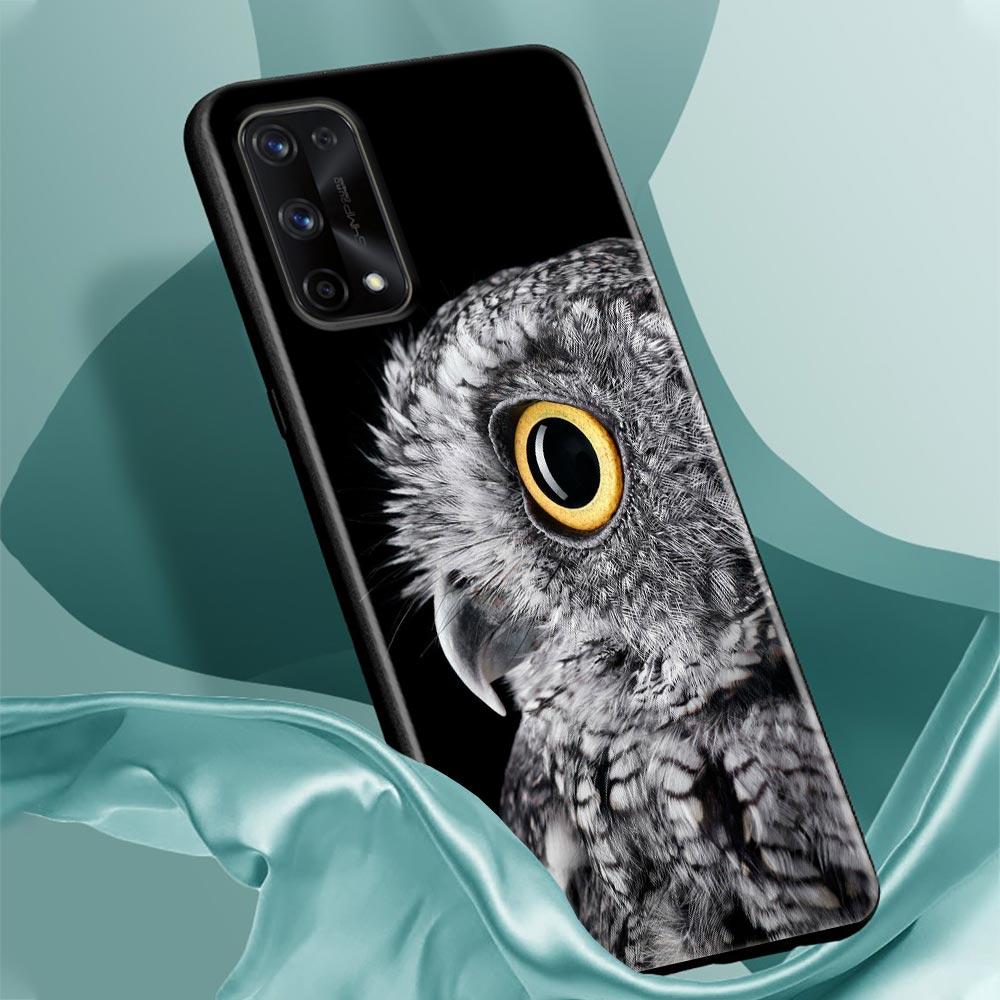 Cute Baby Owl Animal For Realme 10 Case Cover Realme 6 7 8 9 10 11 Pro Plus 8i C20 C21 C21Y C33 C35 C53 C55 Soft Silicone Cases