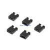 31GJ 100 Pcs 2.54mm Standard Jumper Blocks Caps For Hard Drive DVD Motherboards