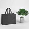 25x35cm Reusable Gift Bags, 10 Pack Horizontal Style Non-Woven Grocery Tote Bag for Travel Storage