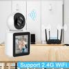 4MP PTZ WIFI Camera Auto Tracking Eén Klik Video Oproep Met Scherm Binnen Babyfoon Beveiliging CCTV Bewakingscamera