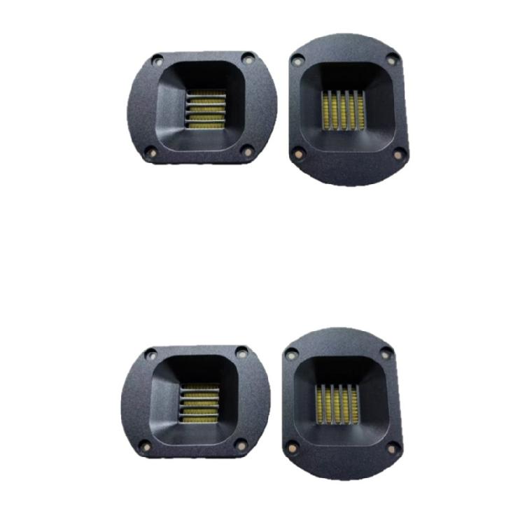 Heil Edges Cut Ribbon Tweeter Air Motion Audios Loudspeaker Hifi Audiophiles 2pc Theater Sound System Aluminum Construction
