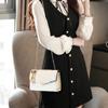 The New 2023 Light Luxury Chain Small Square Bag Shoulder Bag Women's Crossbody Bag Length 21cm High 14cm Wide 8cm