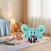 Plush Cartoon Character Soft Stuffed Toy with Large Wings and Embroidered Facial Features Collectible Plush Doll for Kids and Fans