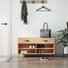 Vidaxl Bench With Shoe Storage, Sonoma Oak, 102X35X55 Cm