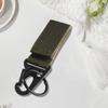 Taktischer Schlüsselhalter Gürtelclip Hängende Karabinerhaken Nylon Gurtband Schnalle Riemenclip für Molle-Gürtel Rucksack Tasche