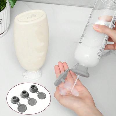 3/6 Adet Ters Çevrilmiş Şişe Kapağı Şişe Boşaltma Kapakları Kiti Ters Çevrilmiş Kapaklar Çevirmeli Şişe Seti Mutfak Banyo için 3 Boyut Adaptör
