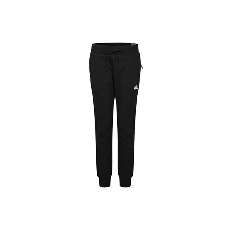 (WMNS) adidas 3-Stripe Woven Pants Asia Sizing Black White Women s DW5729 S