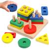 Montessori Toys for Toddlers – Sensory Learning Set for 3 Year Olds, Fine Motor Skill Practice