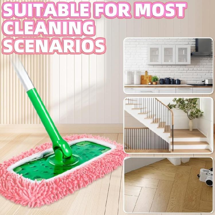 Replacement Cleaning Sheets 4 Pieces Machine Washable Microfiber For Tile Concrete Wood Grounds Washable