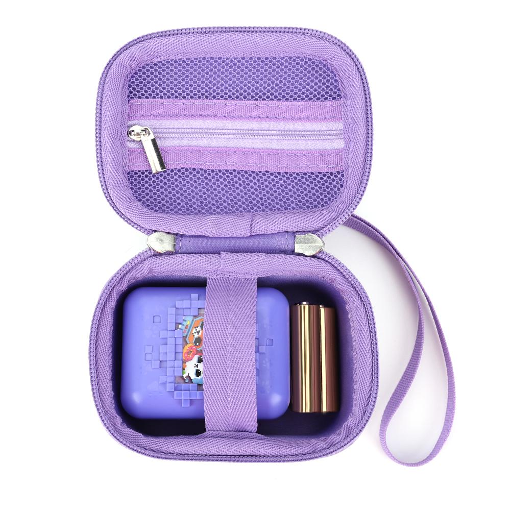 Hard Carrying Case Shockproof EVA Handbag Anti-scratch Anti-Drop with Lanyard&Hand Strap for Bitzee Interactive  Digital Pet