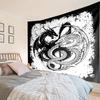 Yin Yang Dragons Tapestry, Unique Design Tapestry, Wall Decor for Bedroom,Livingroom, Playroom,Heartwarming Fan Holiday Gifts