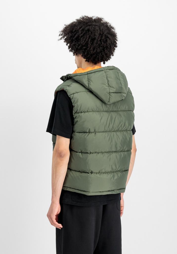 Зимняя куртка Alpha Industries Hooded Puffer Vest (118110) sage green