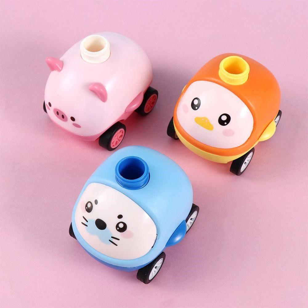 Car Tower Design Inertial Air Power Toys Stimulating Inertia Science Toys  Children Educational