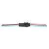 5 Sets 3 Pin Car Electrical Connector Waterproof With Wire Waterproof Connector Electrical Connector Plug Motorcycle Electrical
