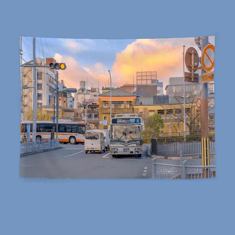 VIKAMA Japanese ZenInspired Tapestry Landscape Wall Hanging WabiSabi Aesthetic Crafting Serenity for Living Rooms and Bedrooms 74x94cm(29x37in)