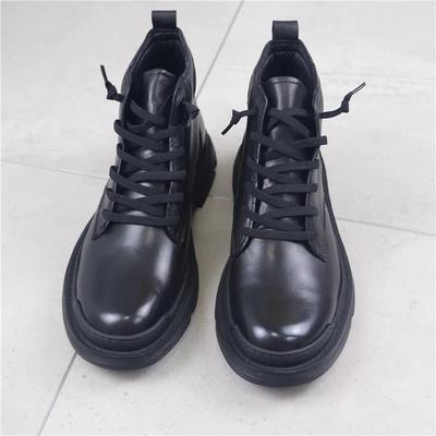 2023 Höst/Vinter Martin Boots: Premium Kohud, Sammetfodrade, Korta Casual Business Läderstövlar