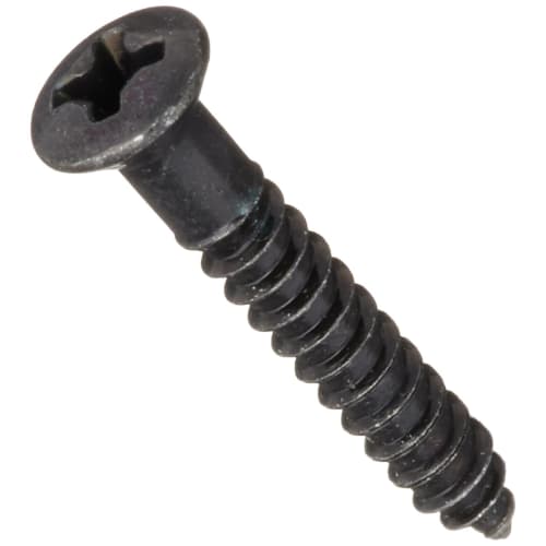 Scud Escutcheon Screws, Rear, Metric Size, 8 Pieces, Black, PS09BH