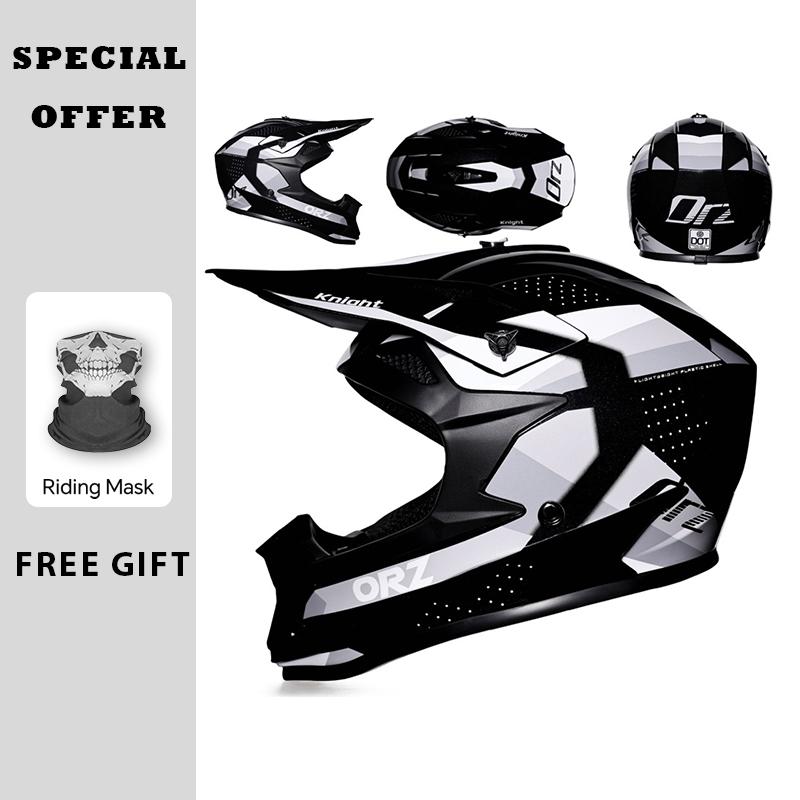 Motorcycle Downhill Helmet Motorbike Classic Bicycle MTB Racing Helmet Motocross Full Face Off-road Mountain Dirt Bike Helmet
