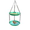 Large Capacity Bird Feeding Dish Convenient Bird Water Bowl Bird Tray Platform Feeder  Garden