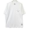 Fendi FY0936 ARYR White 24 Year Zip Pocket T-Shirt Tops S whiteUsed