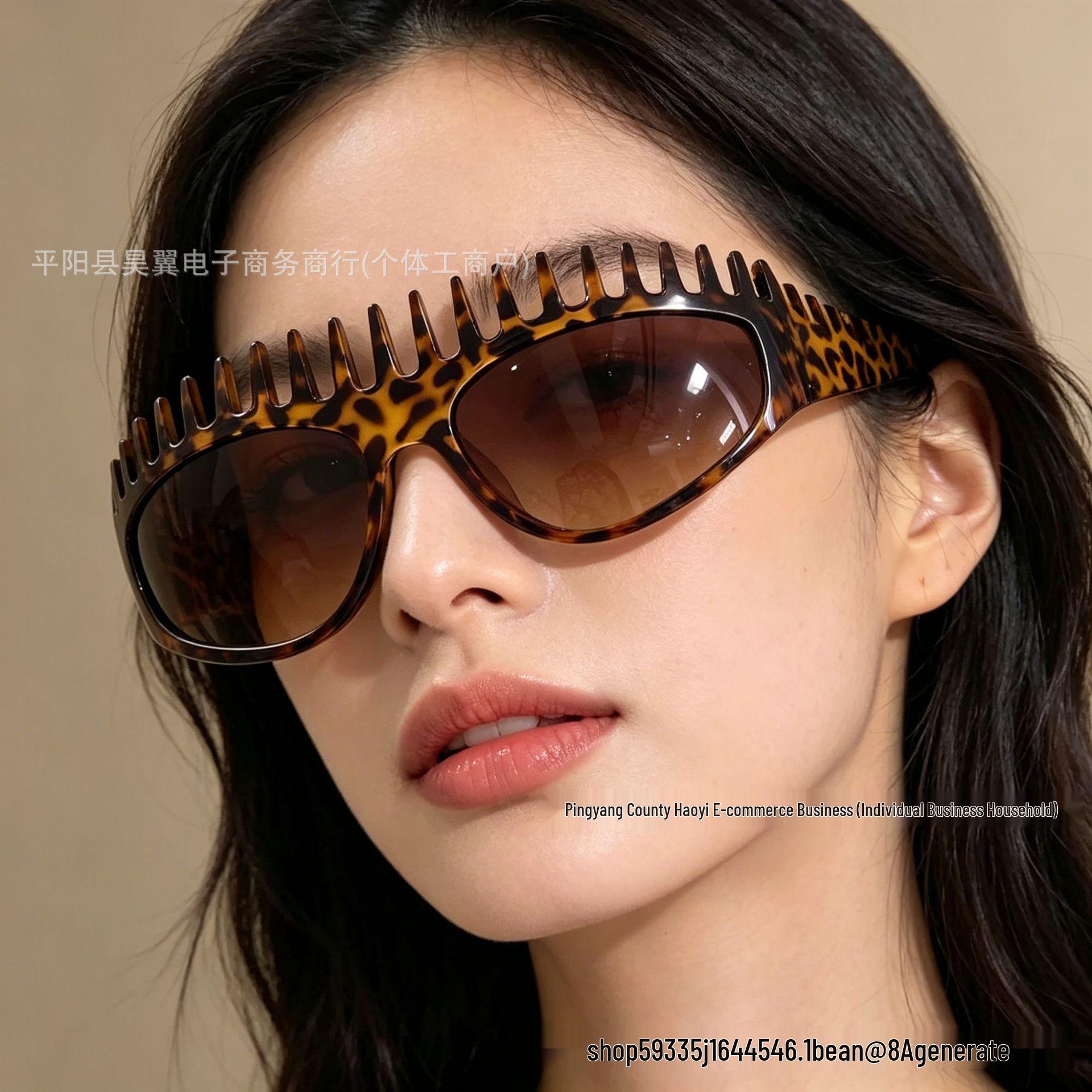 Chic Summer Headband Sunglasses: Trendy UV Protection for European/American Style