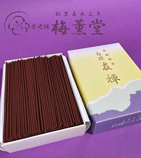 Baikundou Byakudan Yuzen Large Loose Pack Made in Awaji Baikundou Home Buddhist Buddhist Memorial First Obon Memorial Bereaved Premium Value Pack