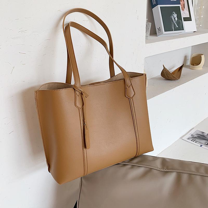 

Большая вместимость, мягкая женская сумка на одно плечо, прочная, высококачественная, из искусственной кожи, для путешествий, для отдыха, модные сумки, новый тренд (30cm<Max Length<50cm)