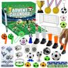 24 Days Soccer Advent Calendar 2025, Sports Advent Calendar for Teens World Soccer Gifts Party Favors,Christmas Countdown Gifts for Little Player Fans