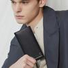Black Line Check Logo Long Wallet Dbwa3e621
